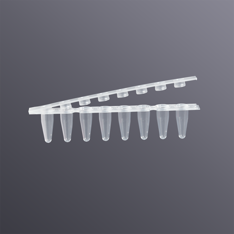 0.1ml flat-cap eight-row tube (including cap), enhanced version