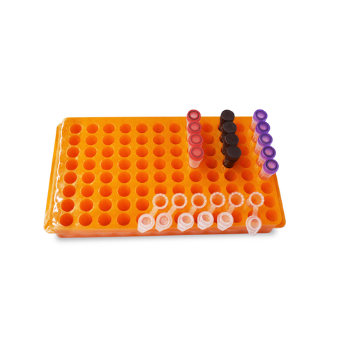 Giá đựng ống Eppendorf 60/96 vị trí (Double-sided tube rack, for 60/96 tubes)