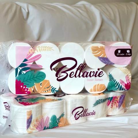 Giấy vệ sinh Bellavie không lõi