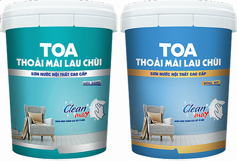 SƠN NƯỚC NỘI THẤT CAO CẤP TOA THOẢI MÁI LAU CHÙI
