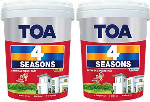SƠN NƯỚC NGOẠI THẤT TOA 4 SEASONS SATIN GLO