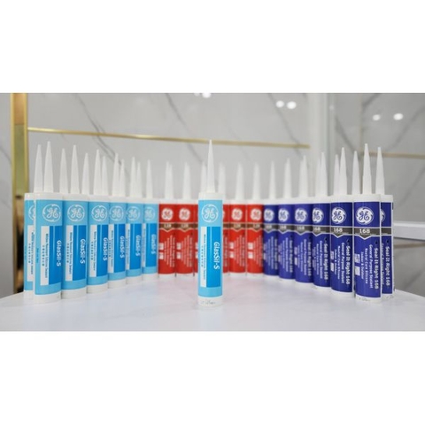 Keo Silicone GE - GlasSil-S chống nấm mốc, rêu bám ( Trung tính )