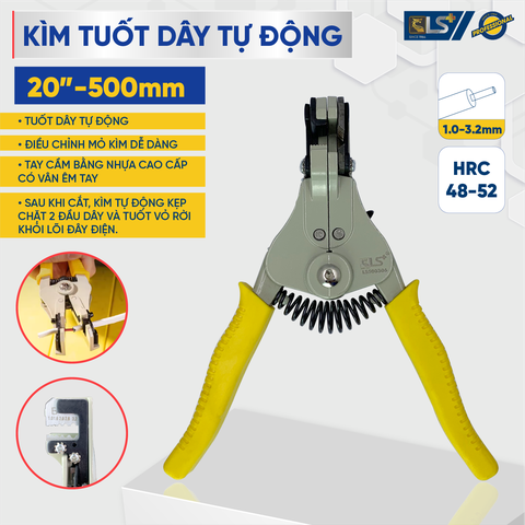 Kìm Tuốt Dây Điện Tự Động LS+