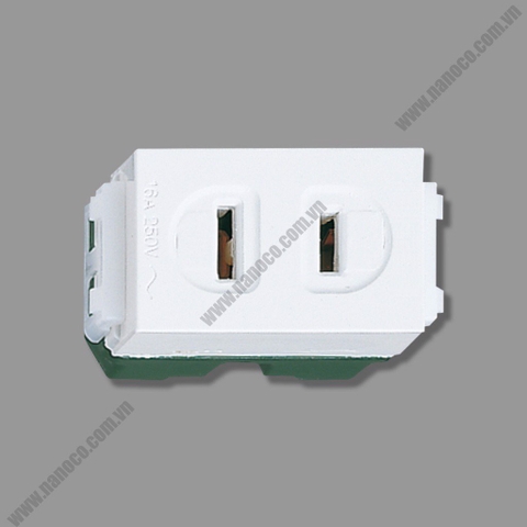 Ổ cắm đơn (phích cắm dẹp), 250AC-16A