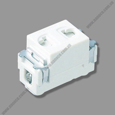 Ổ cắm đơn có màn che, 250VAC - 16A