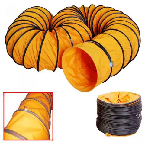 Ống gió mềm nối với quạt hút SHT
