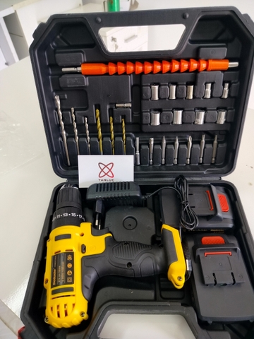 Bộ dụng cụ đa năng có máy - pin 21V STT-026A