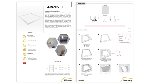TENKENKO – T - KIỂM TRA TRẦN NHÀ KHUNG THĂM TRẦN