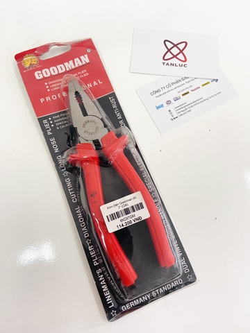 Kìm điện Goodman đỏ 7