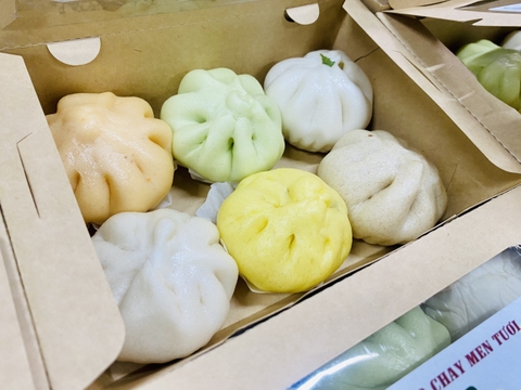 Bánh bao lục vị, lục sắc