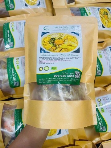 Bún cá chay Healthy