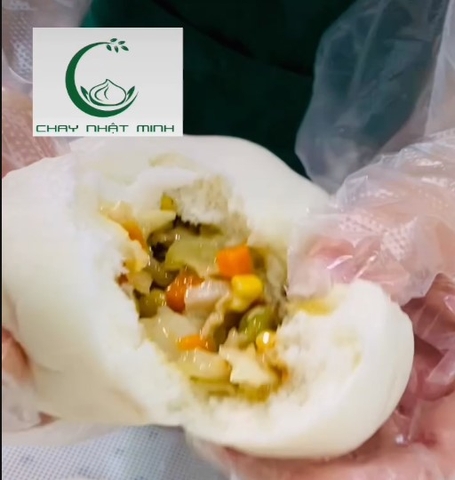 Bánh bao nấm rau củ - không ngũ tân