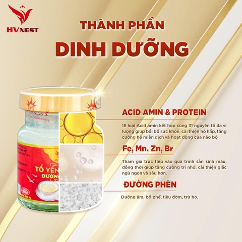 Tổ yến chưng Không Đường