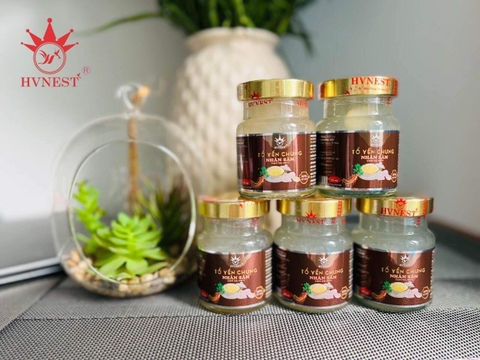 Tổ yến chưng Nhân Sâm