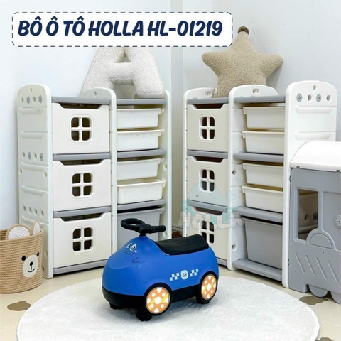 Bô Ô Tô Holla HL_01219 (Vàng _ Xanh _Hồng _ Đỏ )