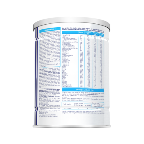 EM2350M - SPDDCT ENFAMIL AII NEUROPRO 2 FOLLOW UP FORMULA DÀNH CHO TRẺ TỪ 6-12 THÁNG 350G