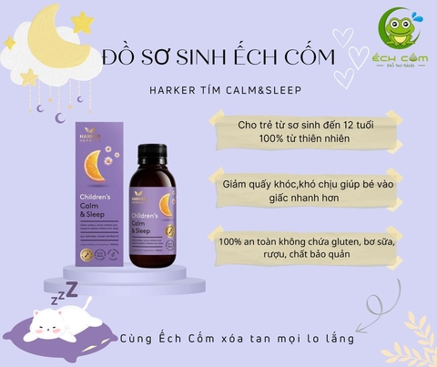 Childrens Calm & Sleep mầu tím