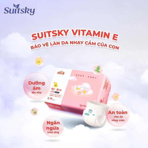 bỉm Suitsky Vitamin E XL 32
