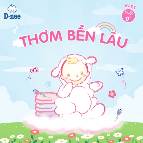 Nước xả dnee xanh lá 2800 ml can