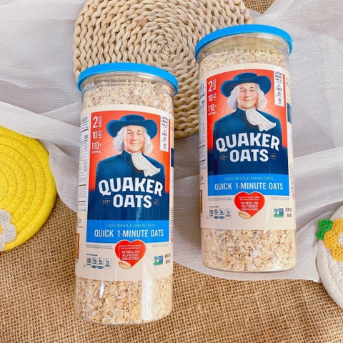 Yến mạch Quaker Oats Quick 1 minute Oats