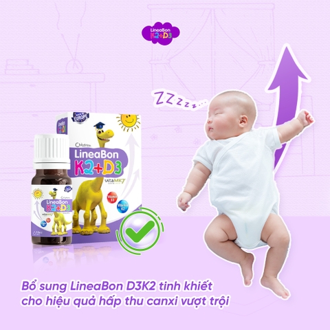 Thực phẩm bảo vệ sức khỏe LineaBon K2+D3
