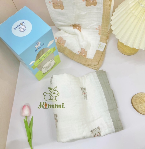 khăn Tắm 4 Lớp Cao Cấp  KIMMI