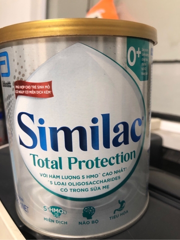 Sản phẩm dinh dưỡng công thức cho trẻ 0 -12 tháng tuổi Similac Total Protection 0+ 380g