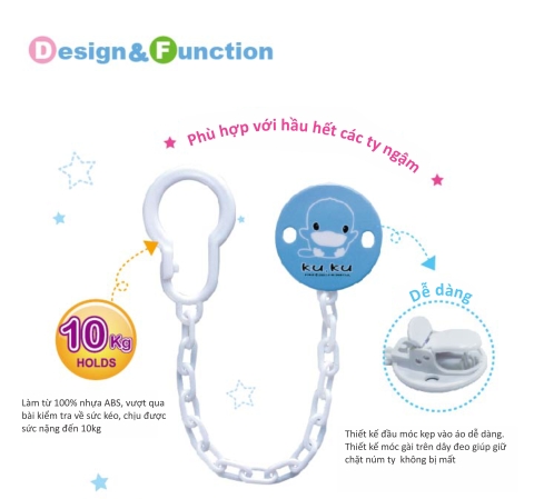 Dây Giữ Ty Ngậm  KUKU 5303