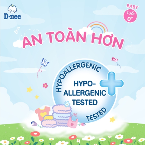 Nước xả Dnee Hồng 2800ml ( can )