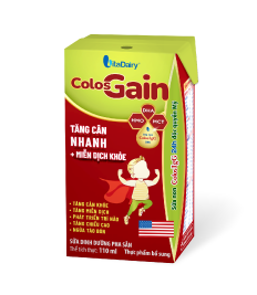 Sữa Nước Colos Gain 110 ml  ( Lốc 4 Hộp )