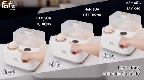 Máy tiệt trùng sấy khô tích hợp hâm sữa- Captain 1