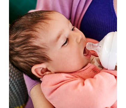 Bình Sữa Aven Mô Phỏng Tự Nhiên  125ml (Sét Đôi ) 1 Bình