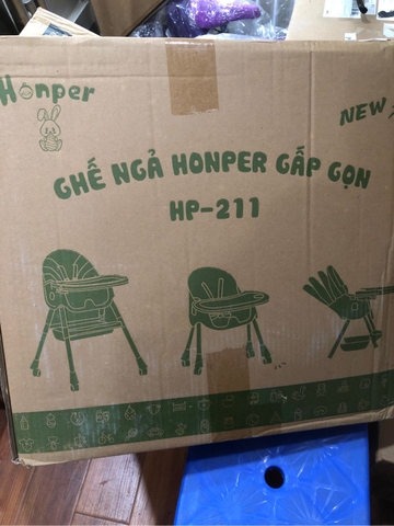 Ghế Ngả Honper Gấp Gọn Có bánh xe HP 211