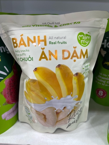 Bánh Ăn Dặm Mămmy - Chuối Gói 35g