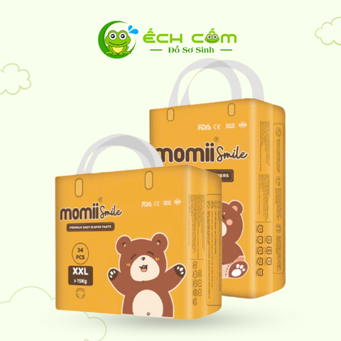 Tã giấy trẻ em, loại quần, size L, hiệu Momii
