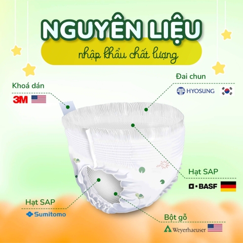 Bỉm Mễ Mễ M Quần