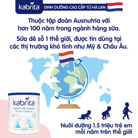 Sữa Dê Kabrita số 3 800 g