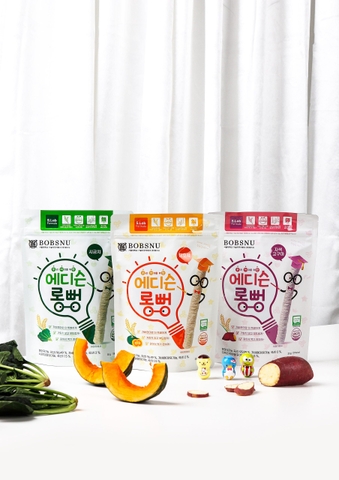 Bánh Gạo Dài  Bobsnu  30g Vị khoai lang Tím