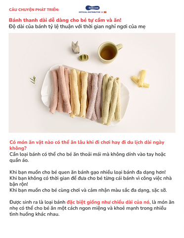 bánh Que  Bebecook Vị Táo