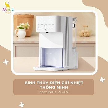 Bình đun hâm nước pha sữa thông minh MB - 071