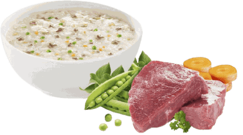 Cháo tươi baby ( bò _ đậu hà lan _ cà rốt)