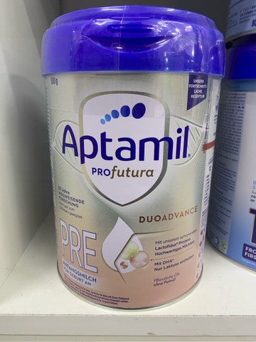 Sản phẩm dinh dưỡng công thức cho trẻ sơ sinh Aptamil Profutura DUO ADVANCE Pre Anfangsmilch Von Geburt An khối lượng tịnh 800g