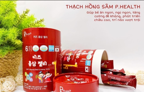 Thạch Hồng sâm Hộp 450g ( 1 Thanh )