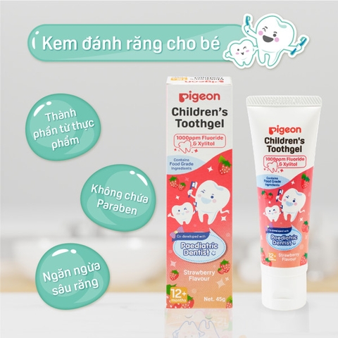 Kem Đánh răng  Pigeon Vị dâu