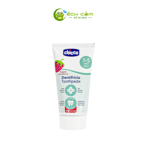 Kem đánh răng Chicco hương dâu 12M+