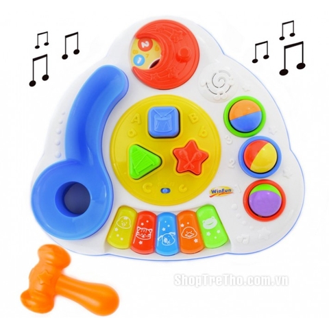 đồ chơi bàn nhạc thả bóng 0812 hiệu winfun