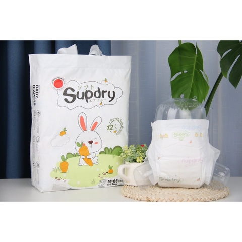 Bỉm Supdry dạng dán size M66