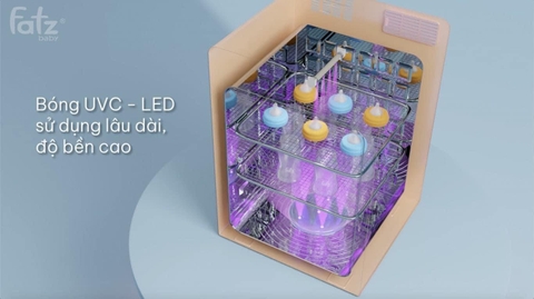 Máy tiệt trùng sấy khô bằng tia UVC- LED - KING 2  FB4799BT