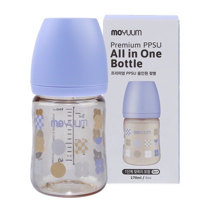 Bình moyuum 170 ml  Màu Tím