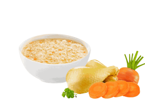 Cháo tươi baby (gà -cà rốt )